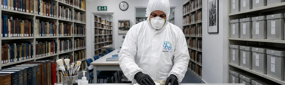archive-mould-remediation-uk-heritage-collection-protection-aridom-sanex